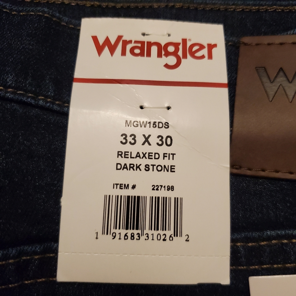 Wrangler Relaxed Straight Fit Flex Jean 30" inseam - Picture 5 of 12